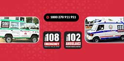 102 and 108 ambulance services